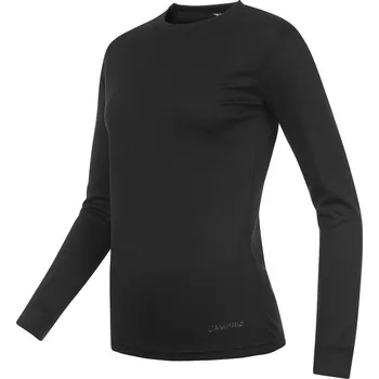Dámské tričko dámské funkční termo tričko CAMPRI long - BLACK - M (Campri Thermal Top Ladies)