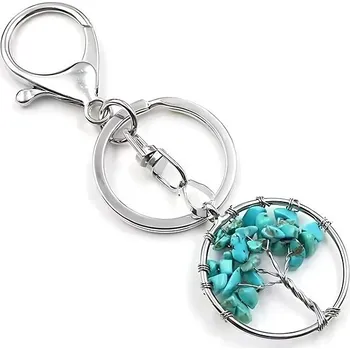 Náramek Feng Shui Harmony Harmonie živých klíčů Tyrkys strom života