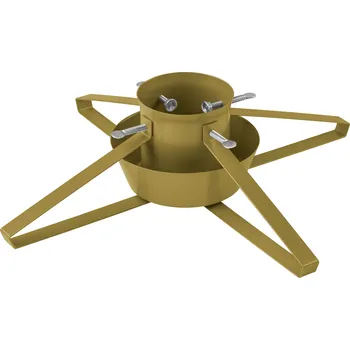 Stojánek na vánoční stromek LIVARNO home Stojan na vánoční stromek 50 x 12,5 cm zlatá