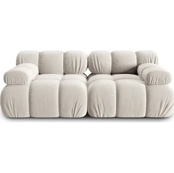 Pohovka Béžová sametová modulární pohovka 188 cm Bellis – Micadoni ID_1600666