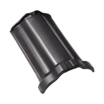 BRAMAC Hřebenáč drážkový HO s příchytkou glazura tmavě šedá