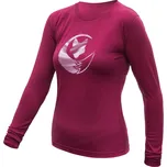 SENSOR MERINO ACTIVE PT FOX dámské triko dl.rukáv lilla Velikost: M