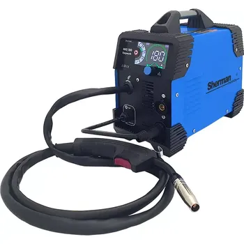 Svářečka Svářecí invertor MIG 180 Easywork, 180A /60%, pevný hořák TW-14/2,5m + kabely + ventil + láhev CO2