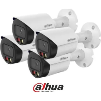 Bezpečnostní kamera DAHUA IP CAMERA IPC-HFW2549S-S-IL-0280B Hromadné balení 4 kusů