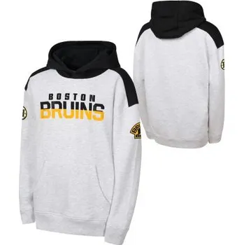 Chlapecká mikina Outerstuff Dětská mikina Boston Bruins NHL Elite Defense Clrbld Hd Velikost: Dětské S (6 - 8 let)