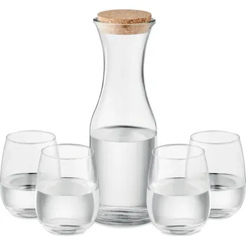 Termohrnek Karafa a pohárky ze skla Piccadilly