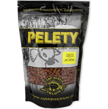 Pelety RSX 800g 6mm Mrtvola (červená)