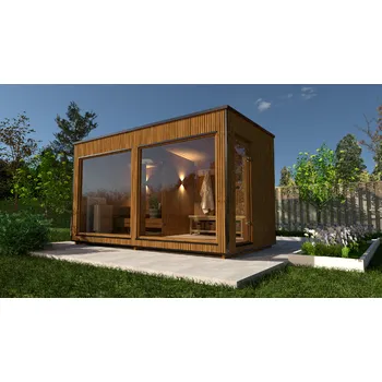 Sauna Nordic wood Zahradní sauna Vibe Luxury borovice 4,4