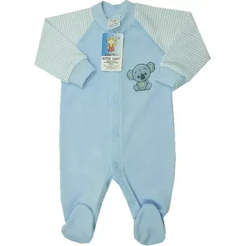 Kojenecký overall Overal na spaní modr pásky Koala Autex Baby velikost 80
