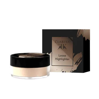 Rozjasňovač Claresa LOOSE HIGHLIGHTER KITULEC sypký rozjasňovač na obličej, 6 g