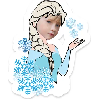 Party nádobí Personal Personalizovaný zápich na tortu - Frozen