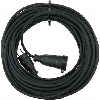 Napájecí kabel PRODLUŽOVACÍ KABEL GUMOVÝ STAVEBNÍ JEDNOTLIVÝ 30M ODOLNÝ 3X1,5MM 16A GUMA IP44
