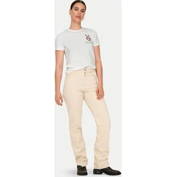 Dámské oblečení ONLY T-Shirt Kita 15331069 Bílá Regular Fit L