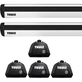 Příčník na automobil Thule Střešní nosiče Subaru Crosstrek (od roku 2023>) - WingBar EVO Stříbrné tyče