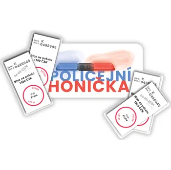 Party nádobí Personal Personalizovaná podložka pod talíř - Policejní oslava