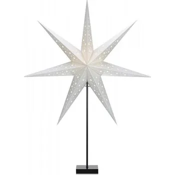 Vánoční světelná dekorace Markslöjd ML0302 stojací hvězda 100 cm stříbrná