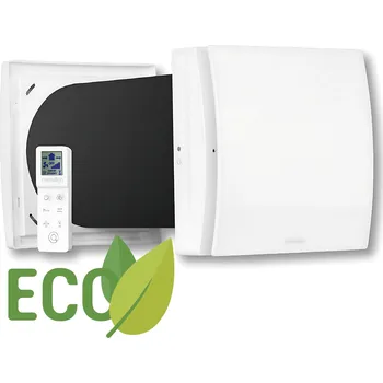 rekuperace vzduchu Aerauliqa Quantum NEXT 150 - úsporná lokální rekuperační jednota, s dálkovým ovladačem