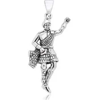 Přívěsek Stříbrný přívěsek Skotský tanečník