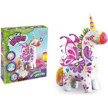kreativní sada Paulinda Jednorožec kamenná hmota výtvarný set