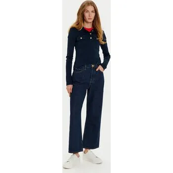 Pánské tričko Tommy Hilfiger Polokošile WW0WW45308 Tmavomodrá Slim Fit L