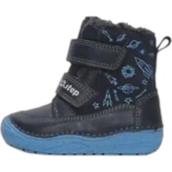 Chlapecká zimní obuv D.D.STEP W071-42680B Barva: Modrá, Velikost: 24