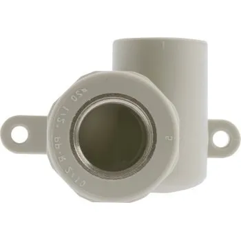 Kanalizační potrubí PPR koleno nástěnné pravé 20x1/2"