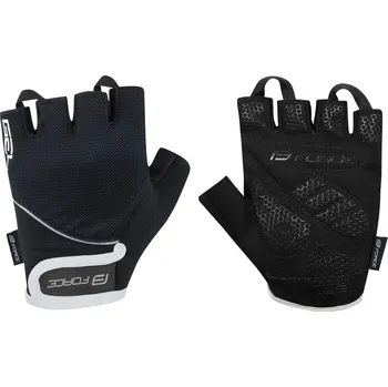 Cyklistické rukavice rukavice force gel | černé, varianta: xl
