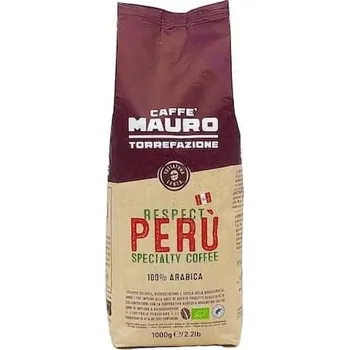 Káva Mauro Respect PERU zrnková káva 1kg