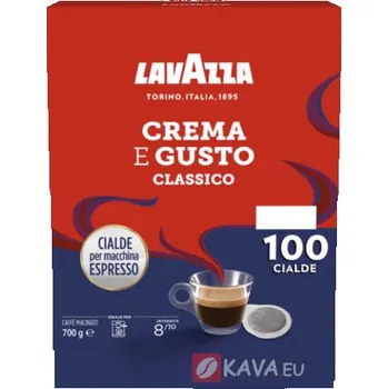 Nápoj Lavazza Crema e Gusto Classico E.S.E. pody 100ks