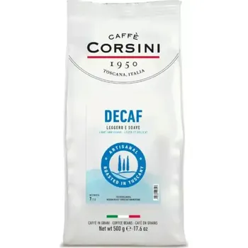 Corsini Decaf zrnková káva 500g