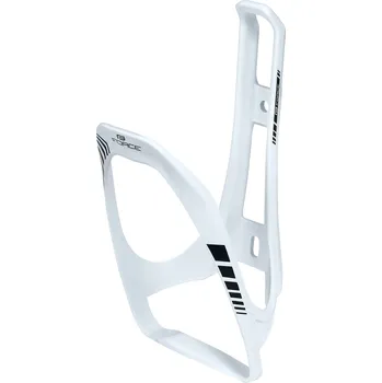 Příslušenství pro cyklistiku košík láhve force limit plastový | bílý lesklý