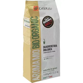 Káva Vergnano Aroma Mio Bio Organic zrnková káva 1kg
