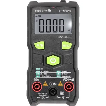 Multimetr Högert Univerzální digitální měřič FULL-SMART HT1E605