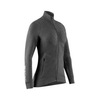 Dámská mikina X-Bionic Instructor 4.0 Transmission Layer Jacket Women CHARCOAL šedá S