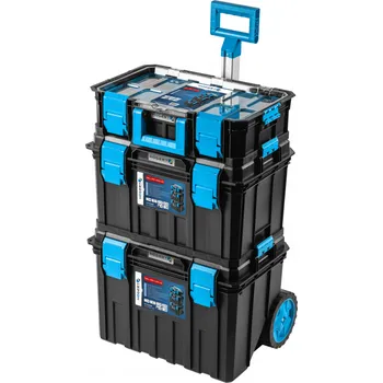 Skříňka na nářadí Högert Sada boxů 4 v 1 HT7G500