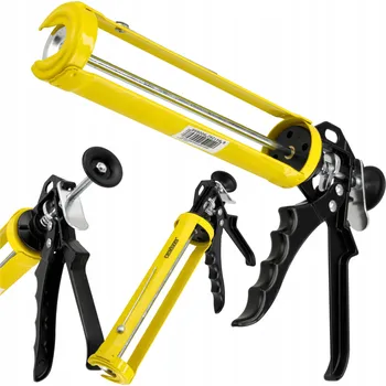 Průmyslové lepidlo CROWNMAN Pistole na silikon a lepidlo v HLINÍKOVÉ tubě