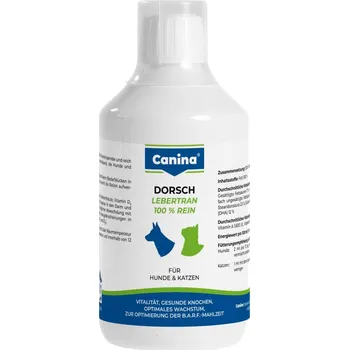 Kloubní výživa pro psa a kočku Olej z tresčích jater 500 ml