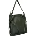 Prostorná dámská shopper taška z přírodní kůže Barva: Zelená