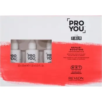 Vlasová regenerace Revlon Professional ProYou The Fixer Repair Boosters Serum - Obnovující ampule pro poškozené vlasy 150 ml