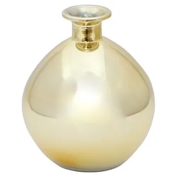 Váza Chaks Váza guľa - zlatá 12,5 x 14,5 cm
