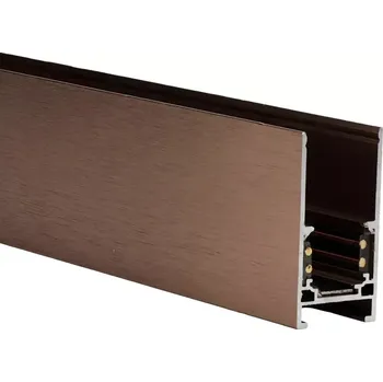 Alfa Track Magnetic52 3M + 2X End Cap Anodised Chocolate