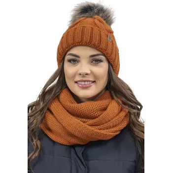 Čepice Komplet Vivisence 7014Kmpl Barva: Oranžová, Velikost: UNI