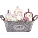 Plechový dárkový koš - S extrakty z šípků a květů růže