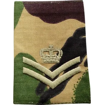 ARMÁDNÍ ORIGINÁL UK VELKÁ BRITÁNIE Hodnost výložka DPM Corporal of the Horse Velká Británie originál