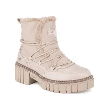 Dámská zimní obuv Mustang Kotníková obuv 1447-601 Béžová 39