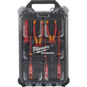 MILWAUKEE PACKOUT Sada nářadí pro elektrikáře, 6ks