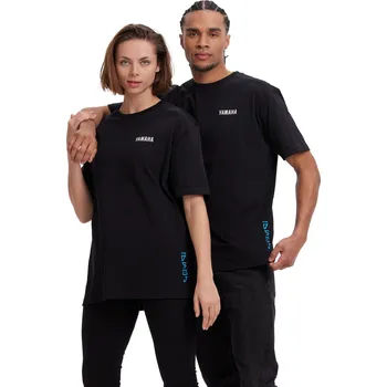 Pánské tričko Unisex tričko Yamaha HYPER NAKED DAKO černé Velikost: XS
