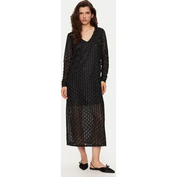 Dámské šaty Vila Koktejlové šaty Zalma 14102492 Černá Regular Fit 36