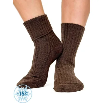 Dámské ponožky Trendy teplé dámské ponožky chocco , VELIKOST 35 - 38