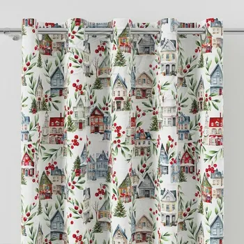 Dante Dekorační látka Zimní město - 160 cm